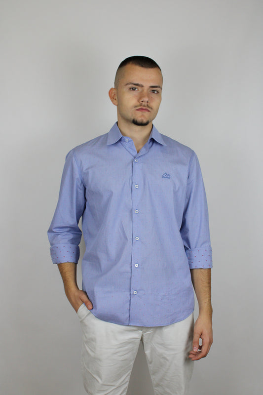 Мъжка риза с дълъг ръкав